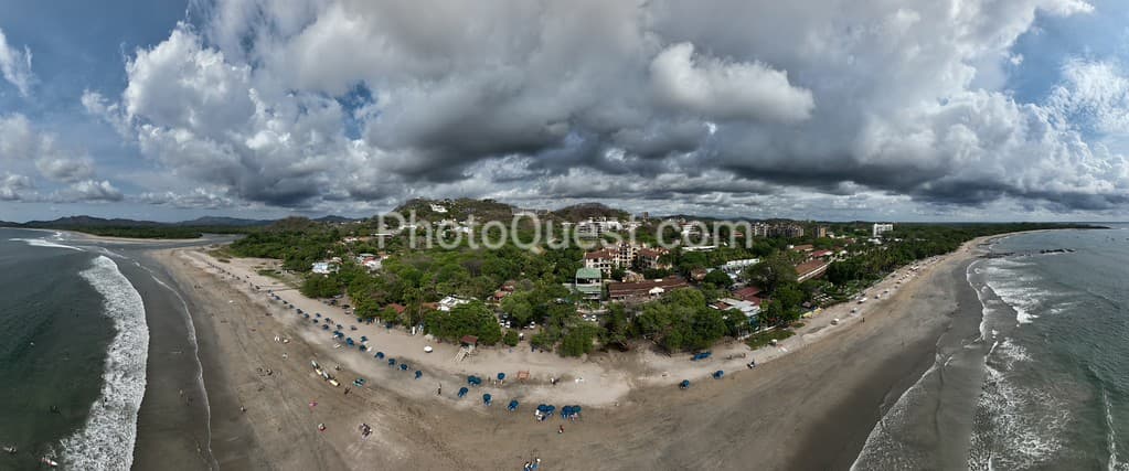 Tropical Tamarindo Beach in Costa Rica