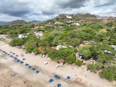 Tropical Tamarindo Beach in Costa Rica