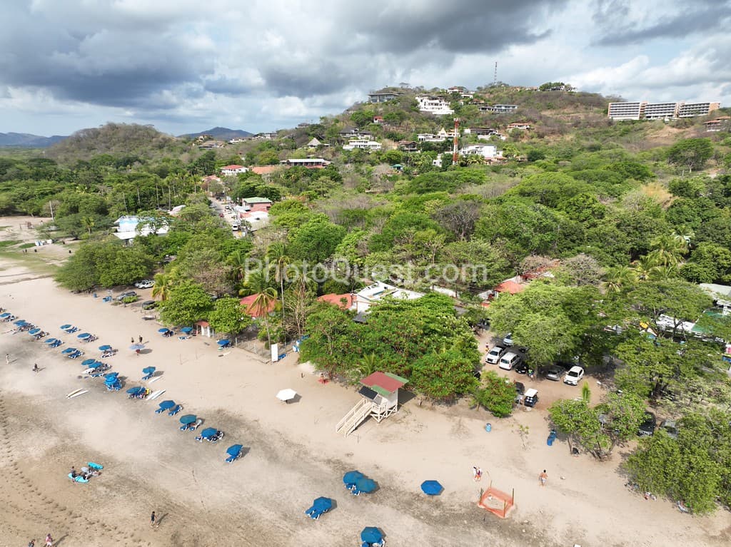 Tropical Tamarindo Beach in Costa Rica