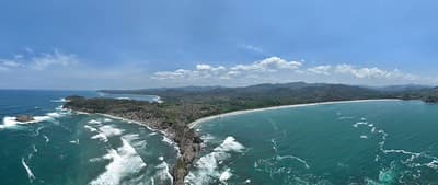 Samara, Costa Rica: Panoramic Beach Views