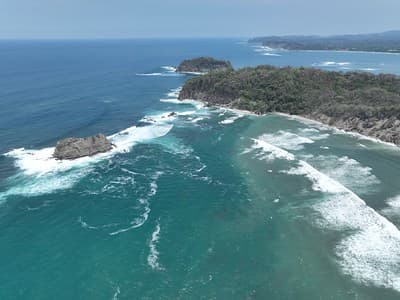 Samara Coastline: Turquoise Waters of Costa Rica