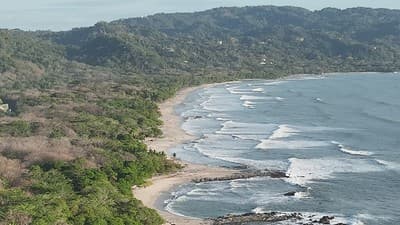Santa Teresa is a small beach town located on the Nicoya Peninsula in Costa Rica. It is known for its beautiful beaches, surf, and yoga retreats. The town has a laid-back atmosphere and a strong surf culture. It is a popular destination for tourists looking to enjoy outdoor activities such as surfing, hiking, and horseback riding. The town also offers a variety of restaurants, bars, and shops.