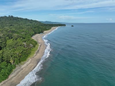 Playa Cocles and Limon coast of Costa Rica