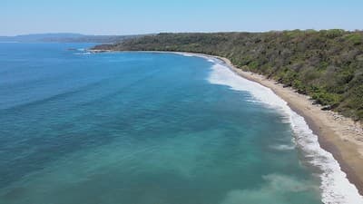 Aerial View of Montezuma and Tango Mar in Puntarenas, Costa Rica