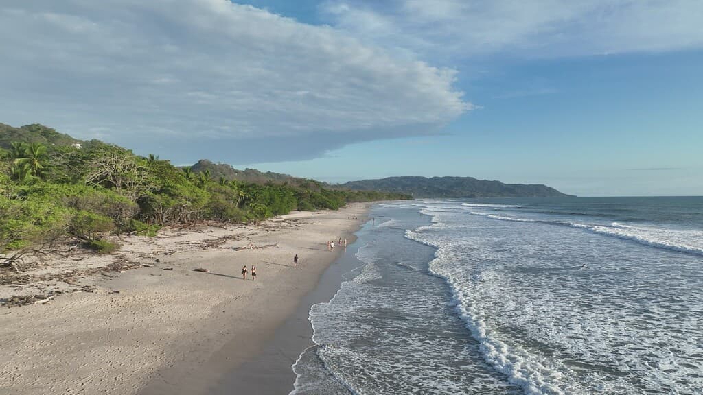 Santa Teresa is a small beach town located on the Nicoya Peninsula in Costa Rica. It is known for its beautiful beaches, surf, and yoga retreats. The town has a laid-back atmosphere and a strong surf culture. It is a popular destination for tourists looking to enjoy outdoor activities such as surfing, hiking, and horseback riding. The town also offers a variety of restaurants, bars, and shops.